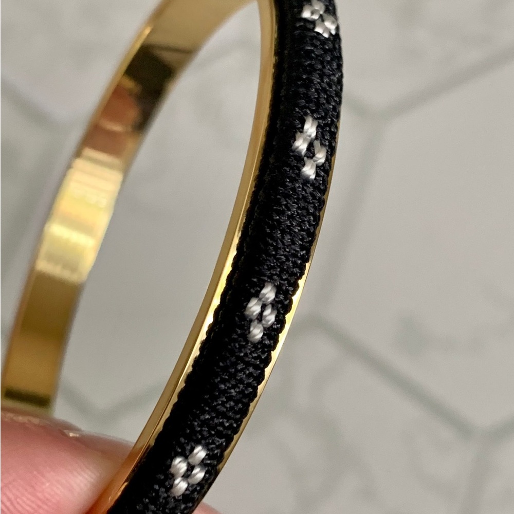 J. Crew embroidered bracelet